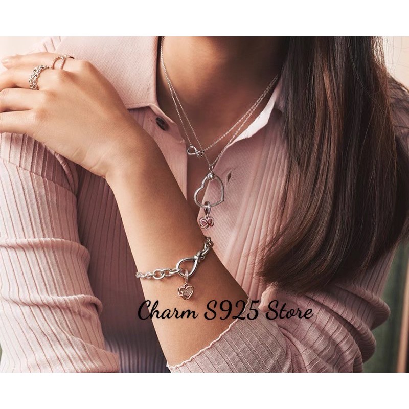 charm pan treo Mom vàng hồng bạc s925 cao cấp