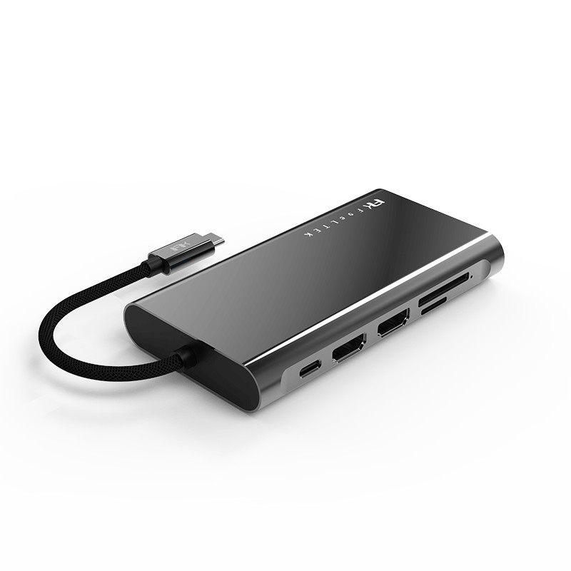 Bộ chia cổng USB Mega-Dock 11 in 1 USB-C Hub Feeltek