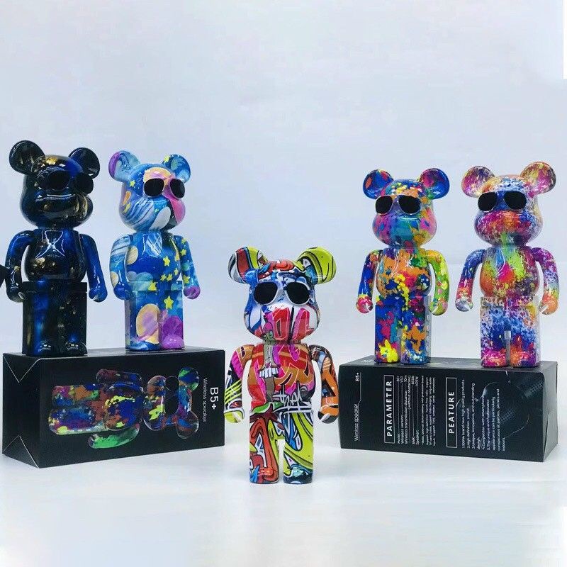 Loa Bluetooth Gấu Bearbrick Nghe Nhạc Hot Trend, Loa Gấu Mini B5 Màu Sắc Sang Chảnh Mẫu Mới 2022
