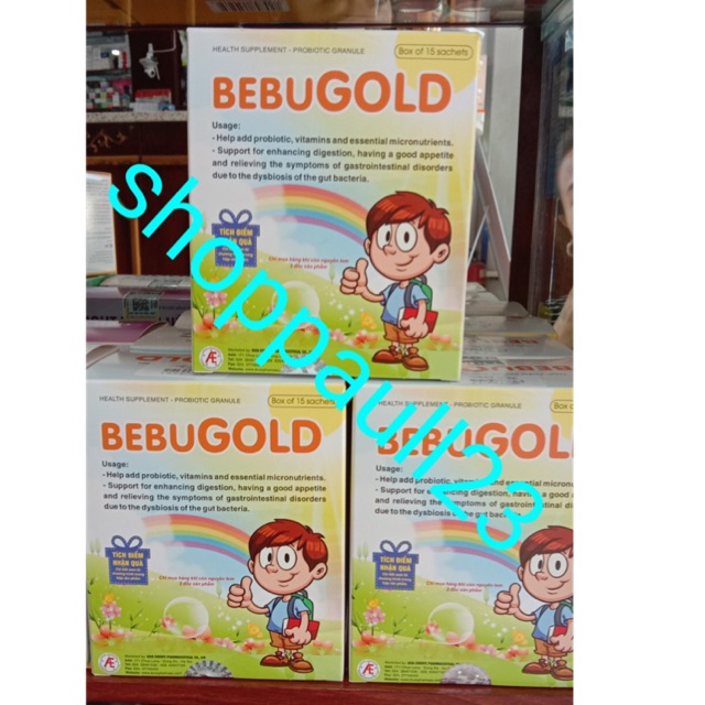 Cốm vi sinh BEBUGOLD