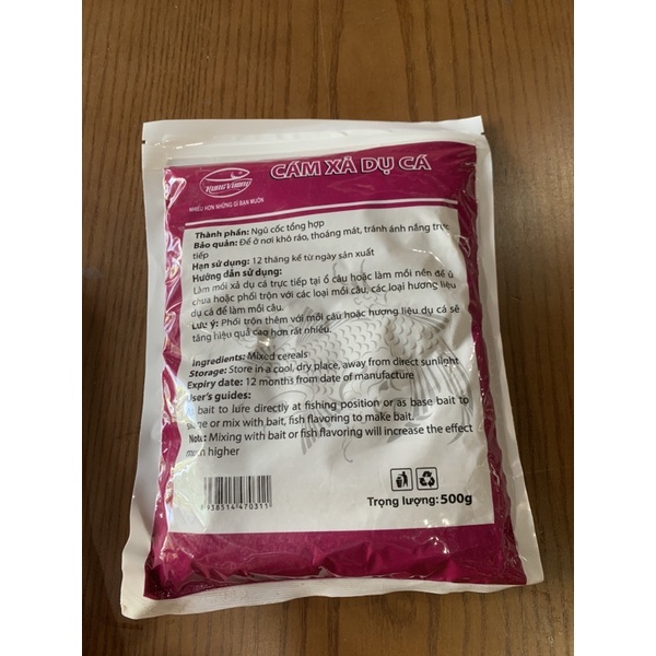 MỒI CÂU HÙNG VƯƠNG - Cám xả dụ cá SỐ 1 VÀ SỐ 2