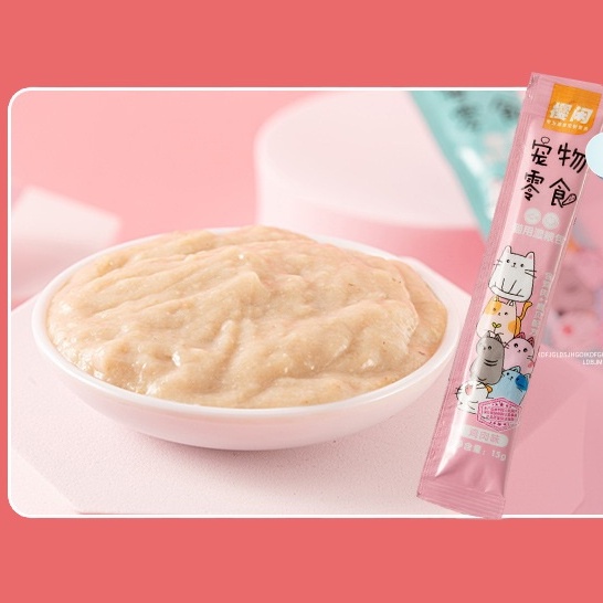 Súp thưởng cho mèo Shizuka đầy đủ dinh dưỡng thanh 15g QPets