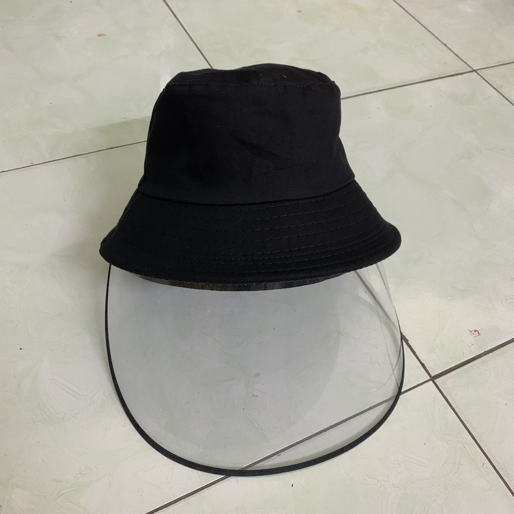 Nón Bucket Có Kính Che Bụi Hot Trend