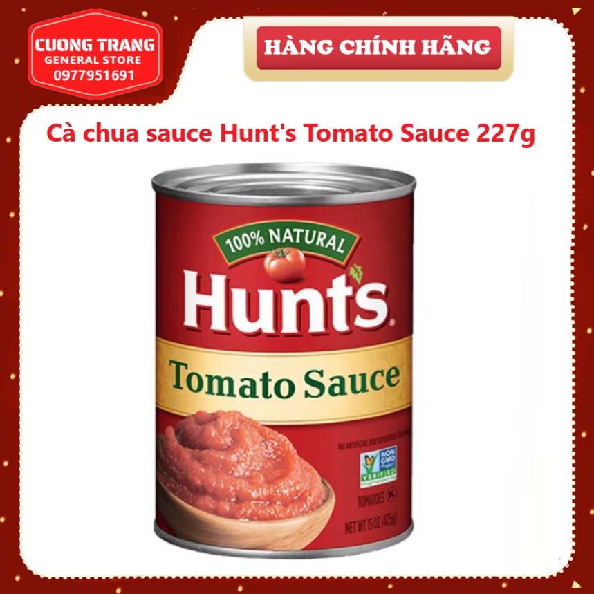 Cà chua sauce Hunt's Tomato Sauce 227g