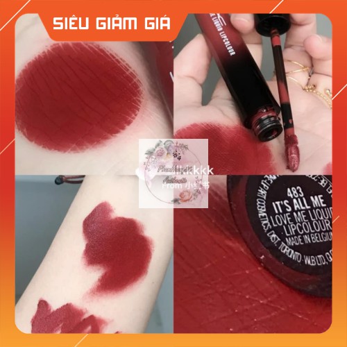 [Chính Hãng] Son M.A.C Love Me Lipstick màu 483 485 486 | BigBuy360 - bigbuy360.vn