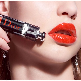 Son Dior Addict Lacquer Plump 648 Dior Pulse Đỏ Cam