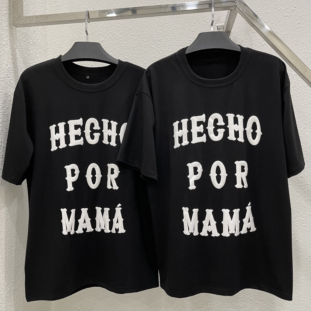 Áo thun Heycho Mama tee tay lỡ nam nữ chất cotton cao cấp