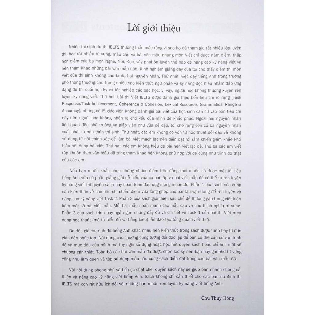 Sách Ielts Writing Focus
