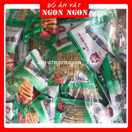 10 Gói Snack Ống Ma Thuật Giòn Đồ Ăn Vặt Ngon Giá Rẻ Tuyệt Vời