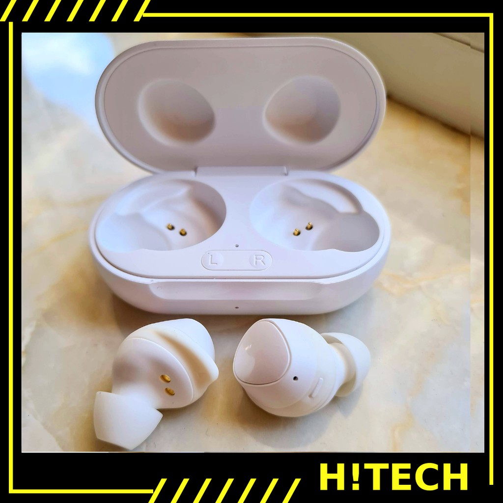 Tai nghe không dây Buds Plus [ Hitech.net ] Tai nghe bluetooth không dây có míc, cảm ứng chạm có sạc không dây