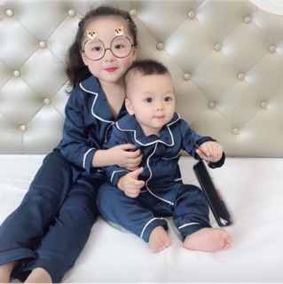 Bộ đồ pizama phi lụa