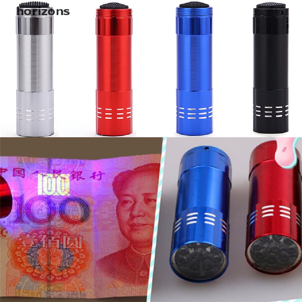 Đèn Pin LED UV Siêu Sáng Bằng Nhôm Hợp Thời Trang