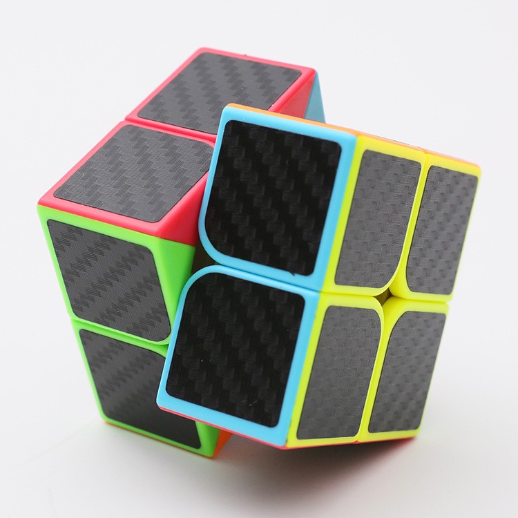 Đồ Chơi Rubik Zcube Carbon 2x2 - Rubik Cao Cấp Chuẩn Quốc Tế