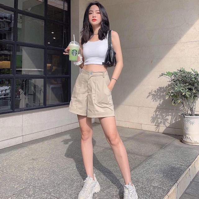 CROPTOP BA LỖ TRƠN