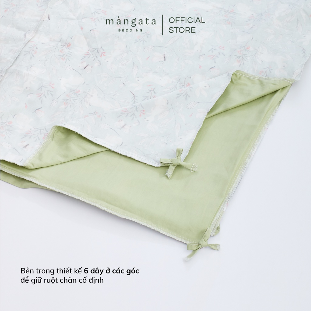 Bộ chăn ga gối Cotton Hàn Quốc size 1m6x2m thô lụa cao cấp nhiều họa tiết Mangata Bedding đủ size mềm mịn mát êm ái