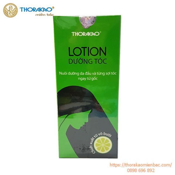 LOTION DƯỠNG TÓC - TINH DẦU VỎ BƯỞI THORAKAO 120ML CHÍNH HÃNG - 3250