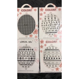 Sticker dán móng,sticker nail(ib chọn mẫu)