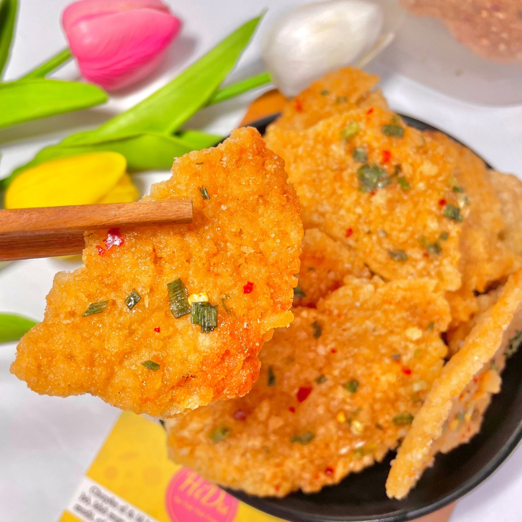 500g cơm cháy bể mắm hành