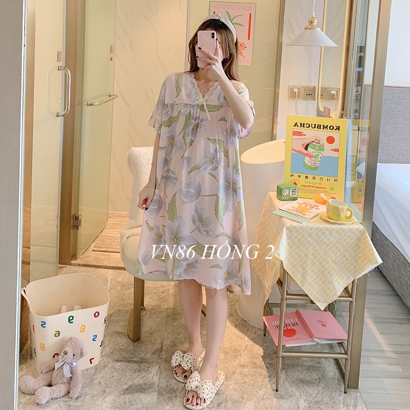 VÁY LANH SĂN Hàng Giao Luôn MẶC NHÀ ĐẦM MẶC NHÀ VN86