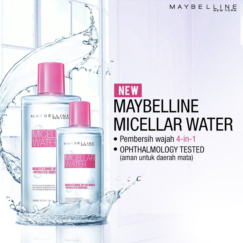 Nước Tẩy Trang Siêu Sạch Maybelline Micellar Water 400ml