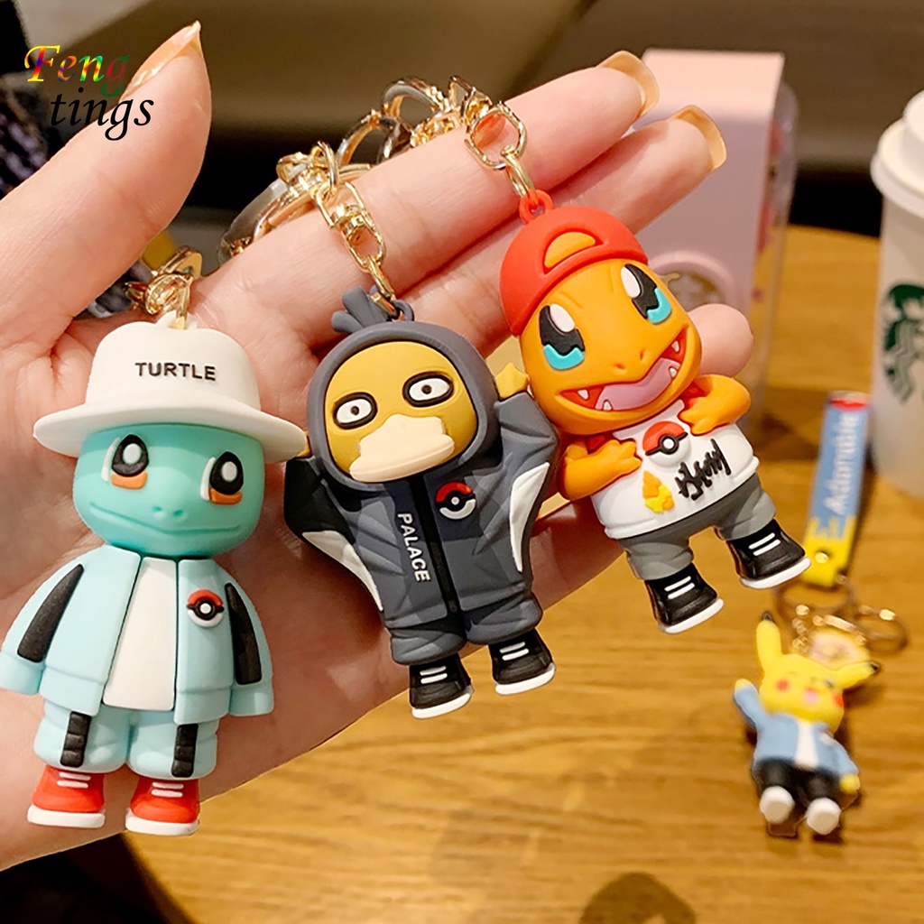 Móc khóa trang trí balo/ điện thoại mini sống động