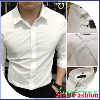 Áo sơ mi trắng sữa chất lụa mịn, mềm giá gốc tận xưởng của Tmans Siêu Sale HOT TREND
