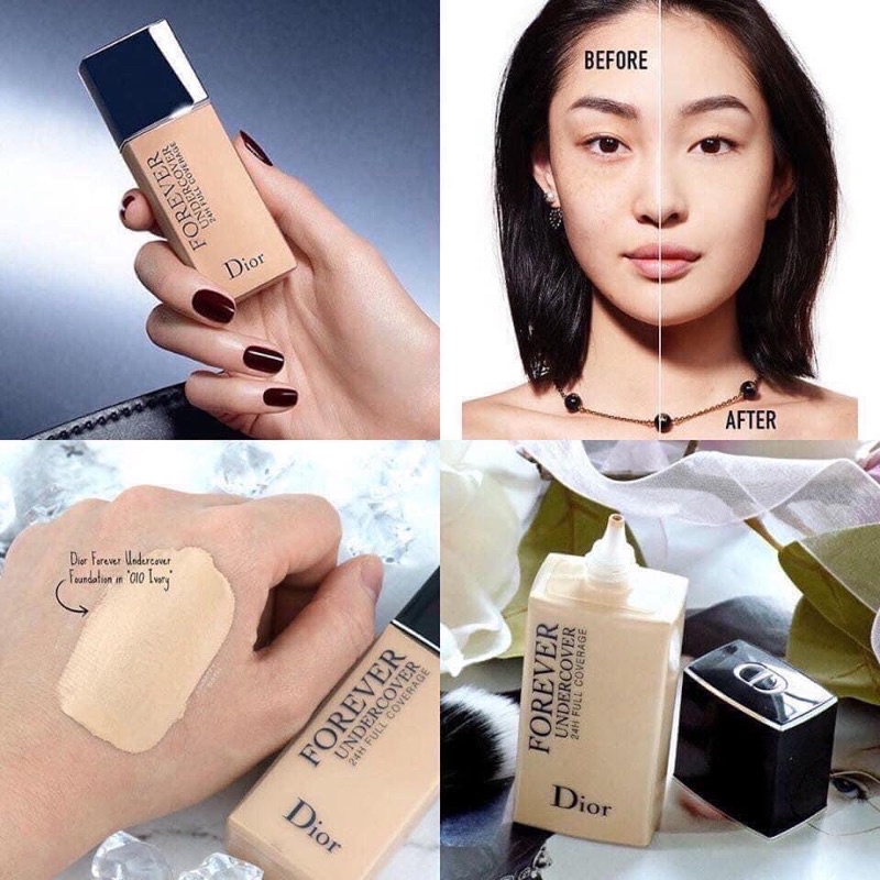 Kem nền dior Forever Undercover tone 010.