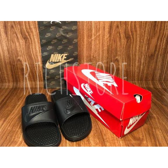 Giày Sandal Thể Thao Nike Bennasi Cowo Cewe Thời Trang Cho Nam Nữ