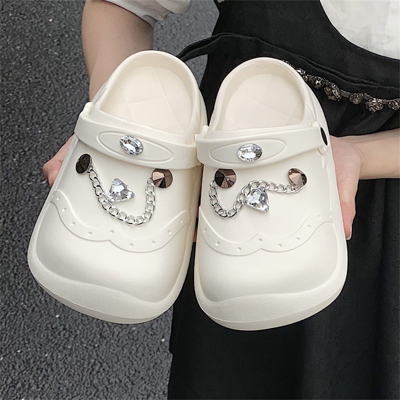 sticker dép crocs☁️2 Cái☁️Phụ Kiện Khóa Giày diy Dễ Thương Cho Bé