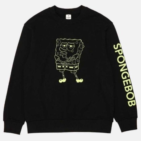 Áo Sweater NII x SpongeBob made in KOREA ( săn sale 50%)