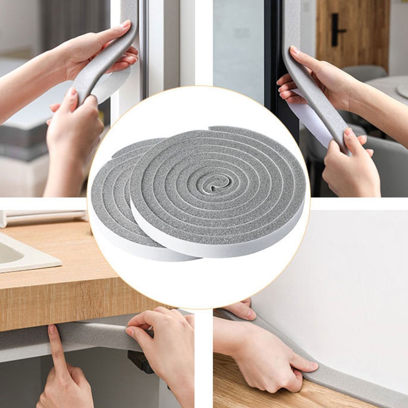 Bộ 2 Cuộn Băng Keo Dán Viền Cửa Chống Bụi Chống Tiếng Ồn