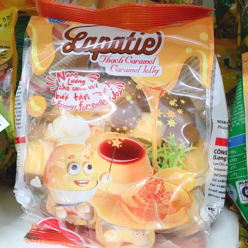 Thạch Caramel Lapatie Long Hải 400g