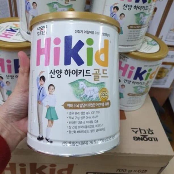 [TEM CHỐNG HÀNG GIẢ - CHÍNH HÃNG]Sữa HIKID DÊ 700g - Hàn quốc