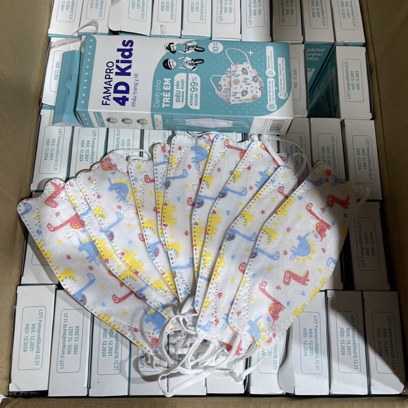 Khẩu Trang  Famapro 4D KiDs