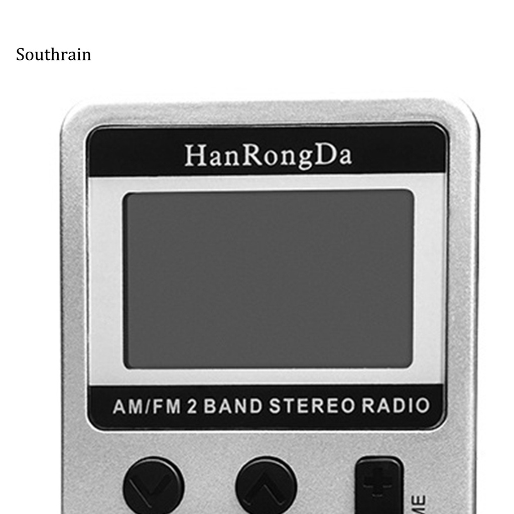 Radio Màn Hình Lcd 1.5 Inch Bỏ Túi Dễ Sử Dụng Cho Tất Cả Các Loại Tuổi