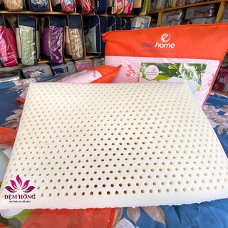 Gối Cao Su Non 100% Thiên Nhiên Everhome Kháng Khuẩn, Chống Mỏi Vai Gáy