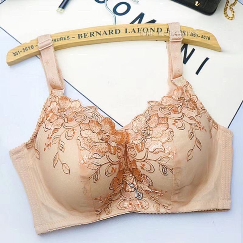 Áo ngực mút mỏng cho ngực to, áo lót bản to có gọng chống xệ che khuyết điểm lưng mỡ size 36 đến 46