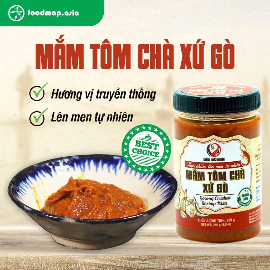 Mắm Tôm Chà Đặc Sản Xứ Gò Công, Hàng Ngon, Chuẩn Sạch 100% Khổng Tước Nguyên - FoodMap