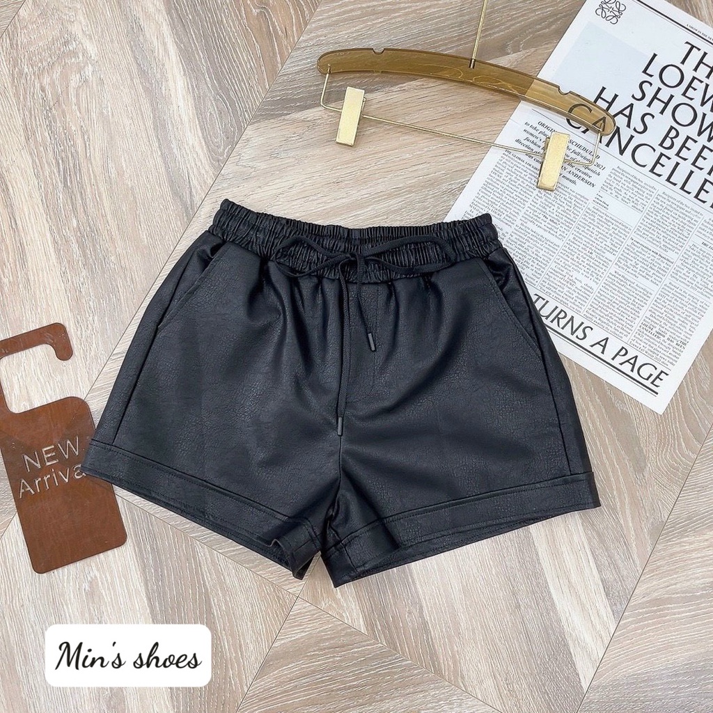 Min's Shoes - Quần Short Da Trẻ Trung Sang Trọng 320