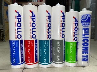 Keo silicone Apollo các loại A175, A300, A500, A600, 112 Glass
