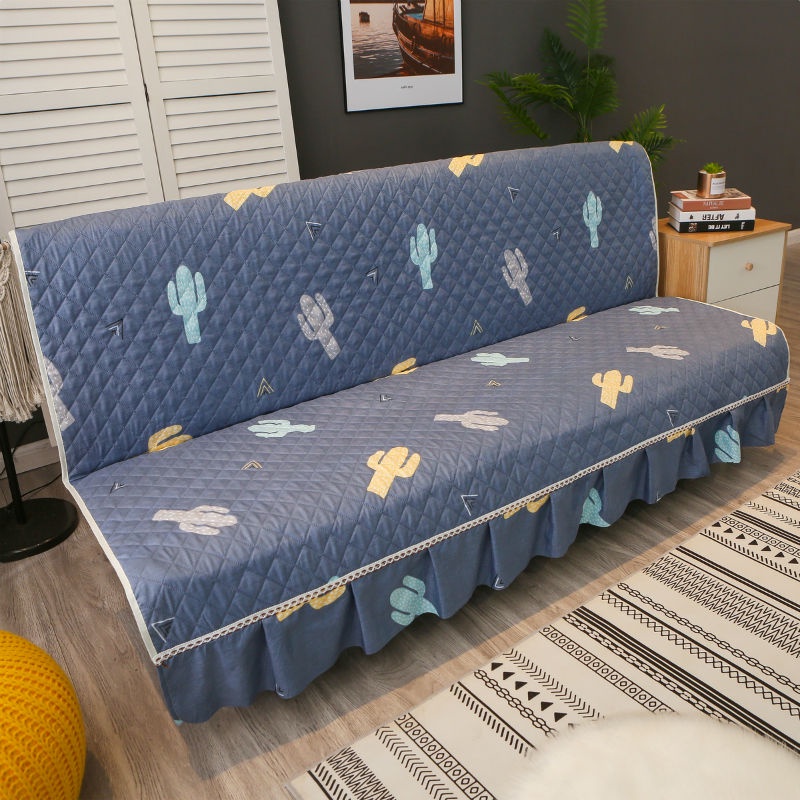 Gấp Sofa Đệm Bọc Sofa Không Tay Bọc Ghế Sofa Đơn / Đôi / Ba Bọc Ghế Sofa Đa Năng Gấp Nắp Giường Bọc Tóc Chống Trượt Bọc Ghế Sofa
