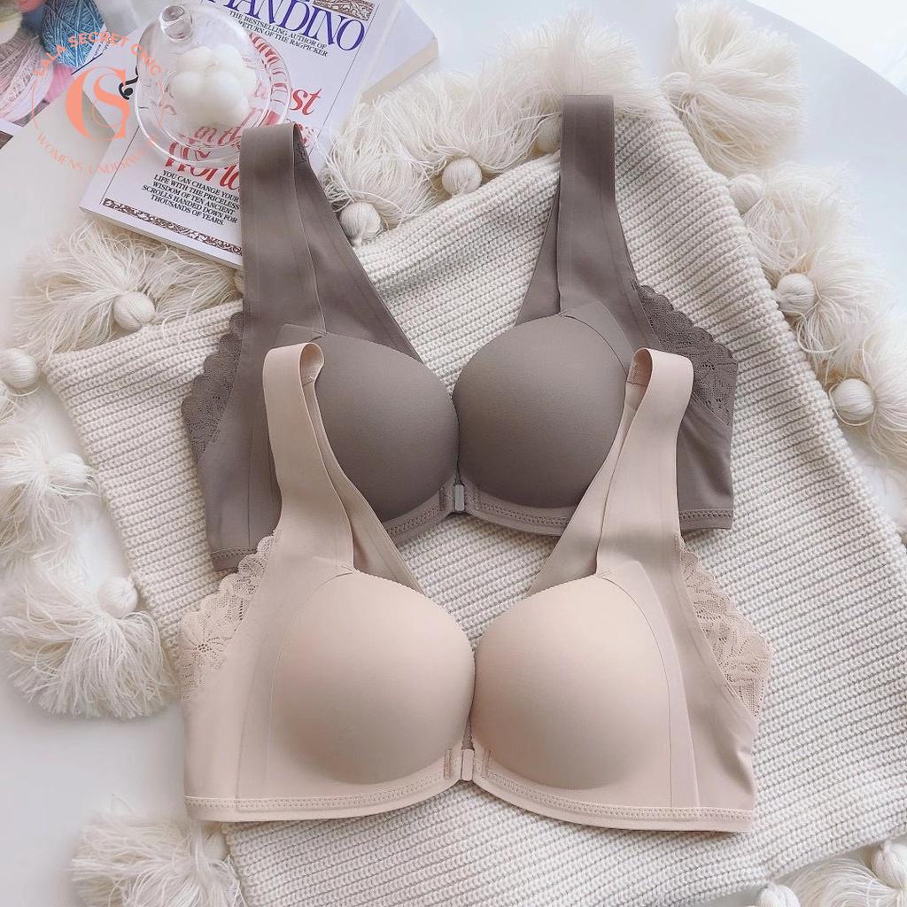 Áo ngực cài trước LALACHIC chất Su không gọng cao cấp