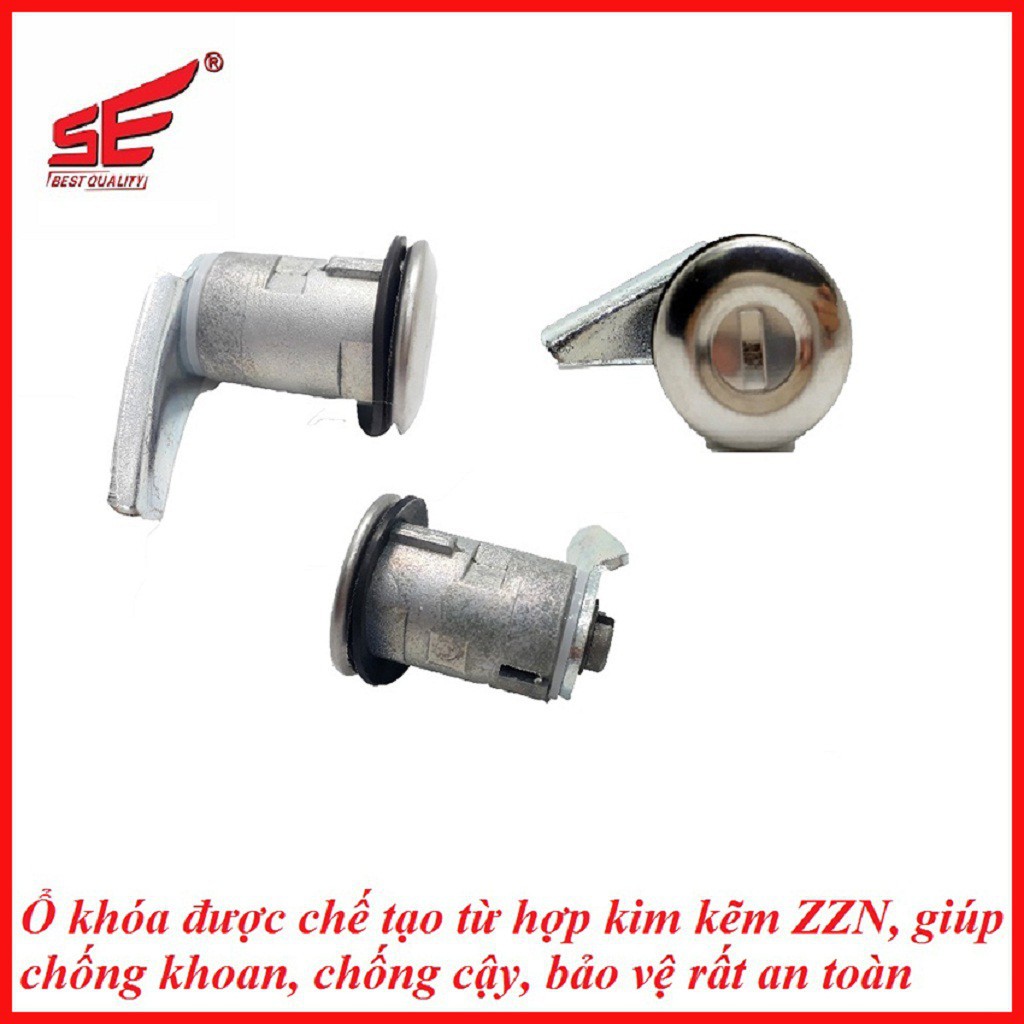 Ổ Khóa Xe Máy Wave RS 2 CẠNH CAO CẤP Bảo Hành 6 Tháng