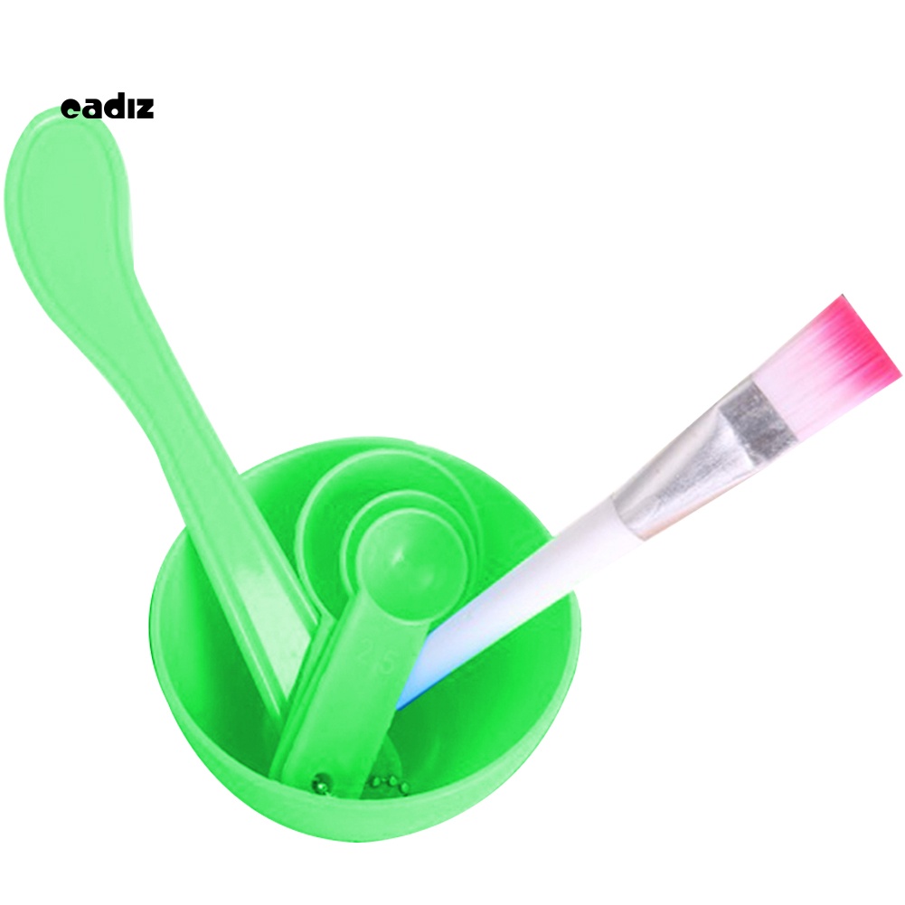 Bộ 4 Dụng Cụ Tự Trộn Mặt Nạ Chăm Sóc Da Tiện Lợi