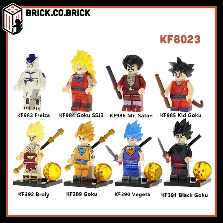 KOPF 8023 -  Đồ chơi lắp ráp minifigures và non lego - Mô hình trong anime Bảy viên ngọc rồng Dragon Ball