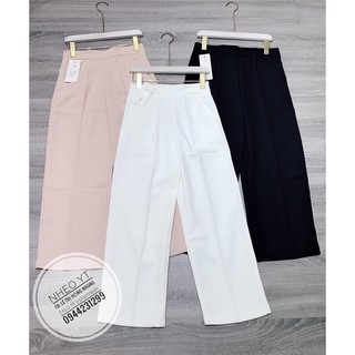Quần ống rộng siêu hot cực dễ phối đồ