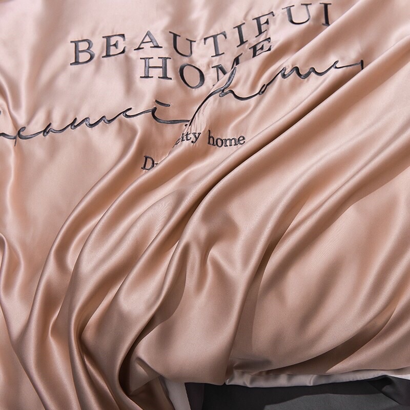 Bộ Chăn Ga Và Gối Phi Lụa Beautiful Home  Có Đủ Kích Thước ,Chất Vải Mềm Mịn ,Thoáng Mát