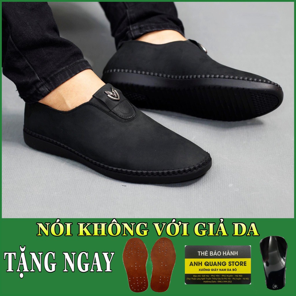 [Siêu Sale]Giày Lười Nam Cao Cấp Chất Liệu Da Bò Nguyên Tấm Thiết Kế Mới Lạ Trẻ Trung Gl023 | BigBuy360 - bigbuy360.vn