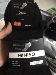 TẤT MINISO XUẤT NHẬT (10 đôi)