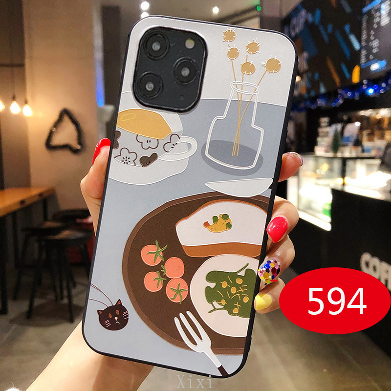 Ốp Lưng Tpu Mềm In Hình Mèo Hoạt Hình Đáng Yêu Cho Samsung Galaxy Note 20 Ultra Note 10 Lite Note 10 + 9 8 S20Fe S20 Ultra